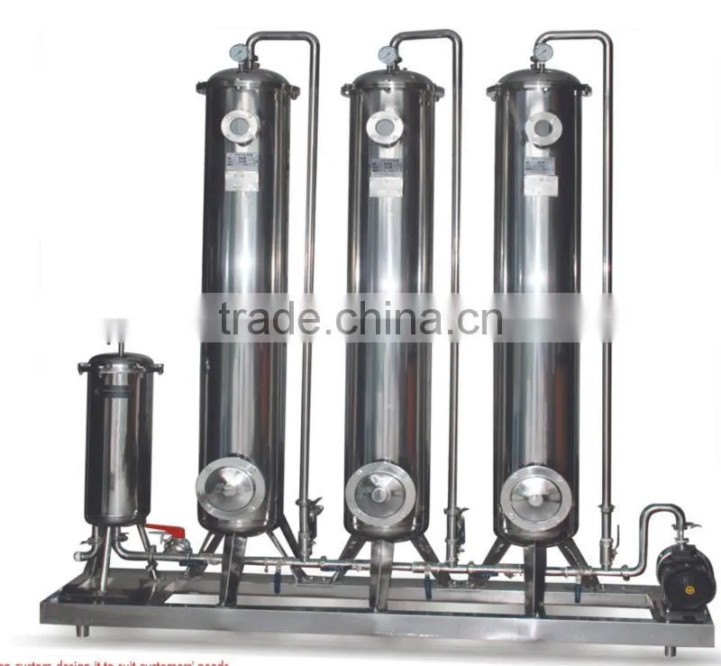 full stainess steel water treatment machine