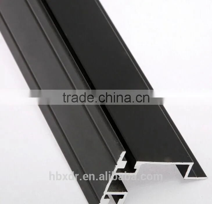 Extruded Black Anodized Aluminum/ Surface Treatment/Processing