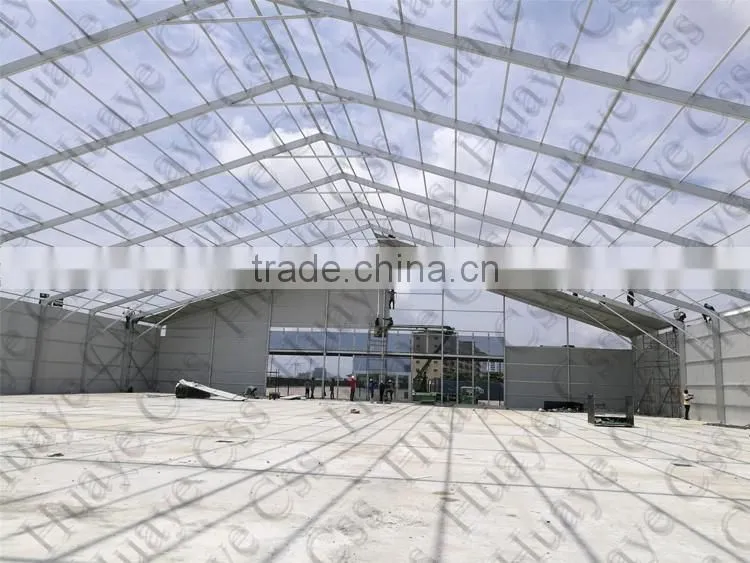 ISO approved Hard wall system warehouse tent for industry