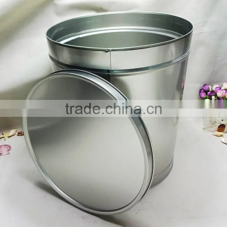 hot sale USA market 1.0/2.0/3.5/6.5 gallon Popcorn Tin Box
