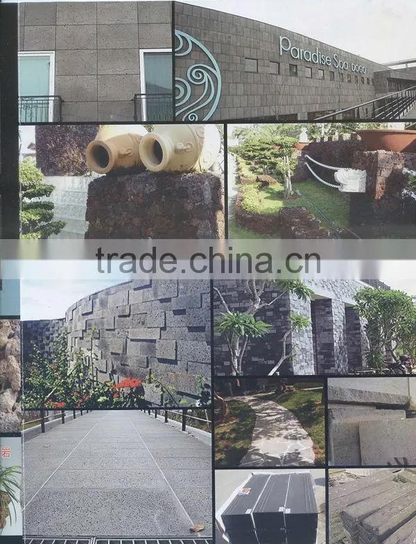 Paving Stone Type natural basalt stone