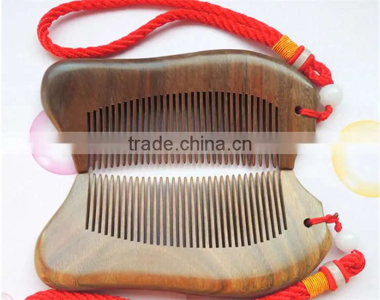 Chinese Style Fish Type Wood Comb