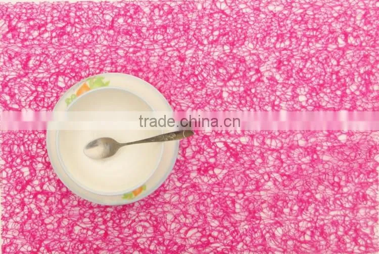 Stylish Wide EVA Placemat - Solid Blue