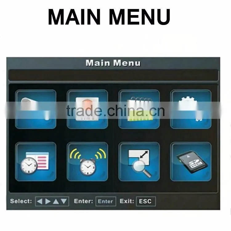 High quality Digital Wireless Security Camera System CCTV DVR Kit With 7 Inch Monitor