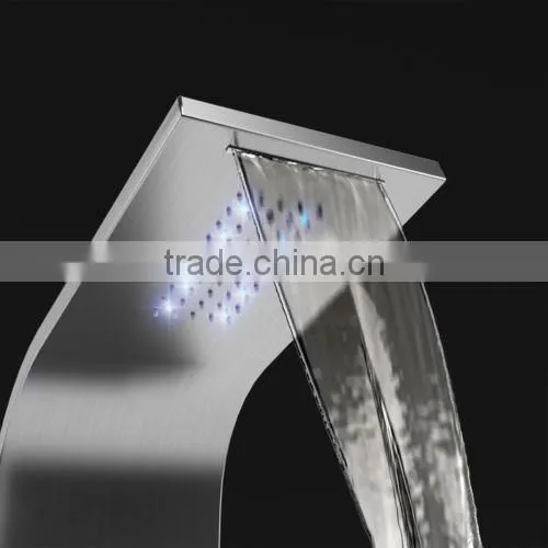 Hot Sale Stainless Steel Thermostatic Bathroom electronic shower panel