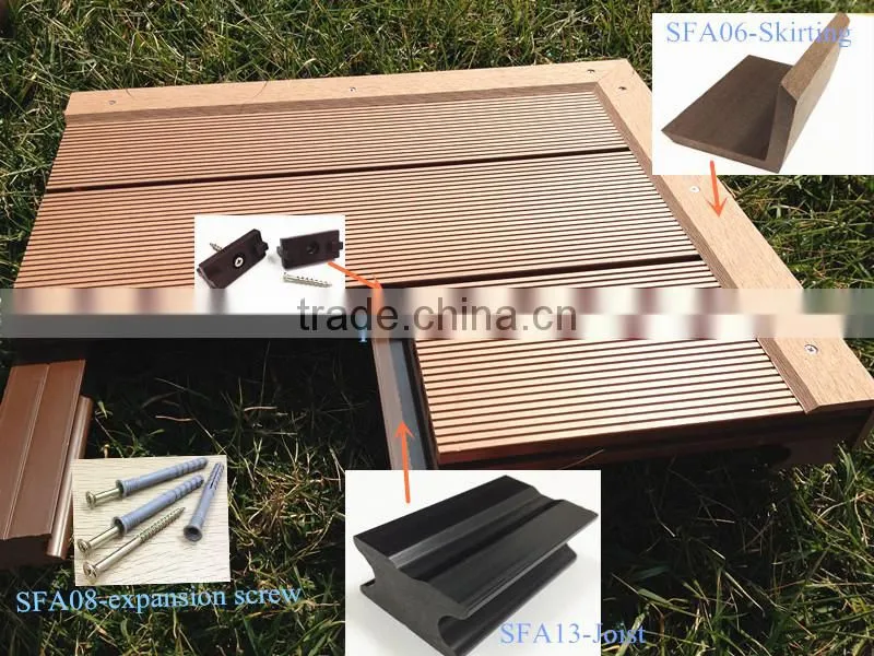 Outdoor WPC handrails