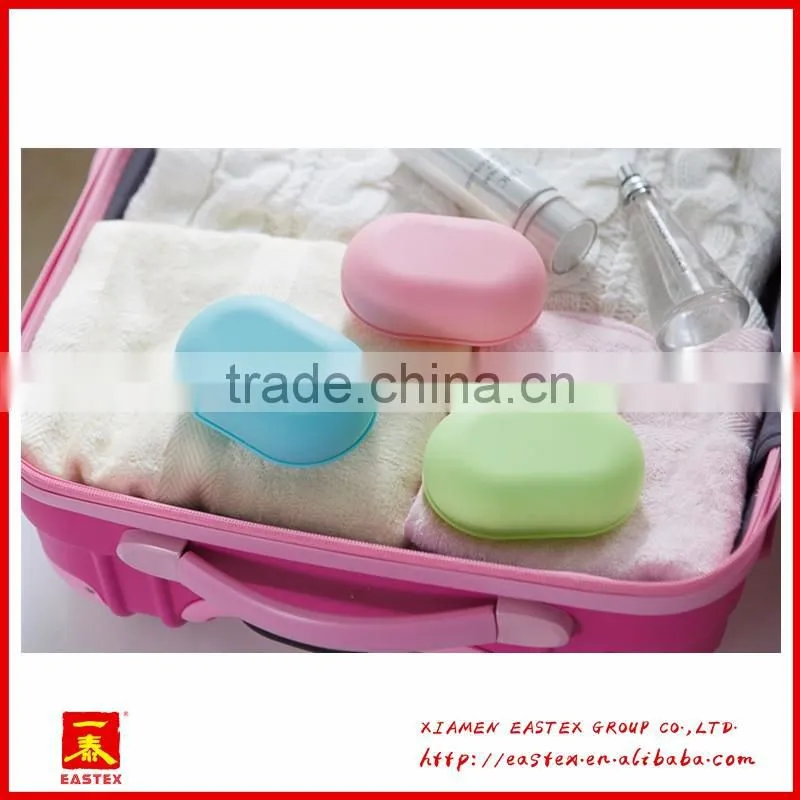 New Style Custom Easy Carry Travel Square Plastic Soap Box/Soap Stand