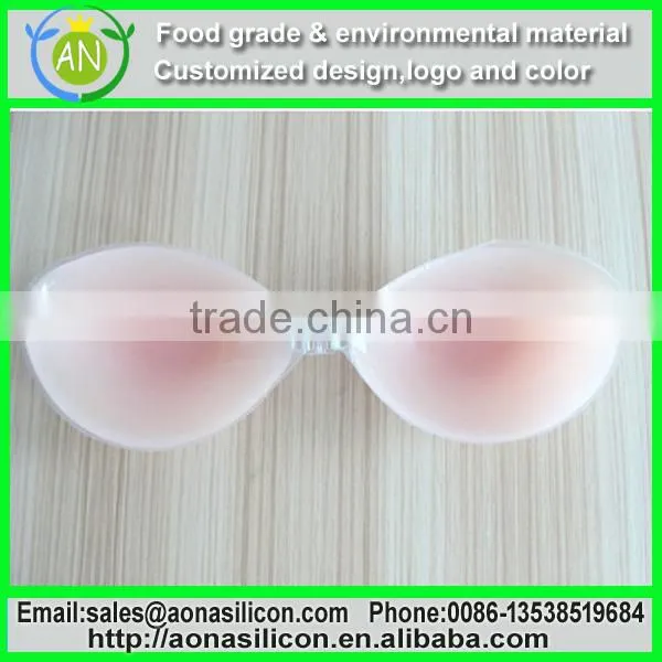 hot nude mature sexy invisible silicon free bra