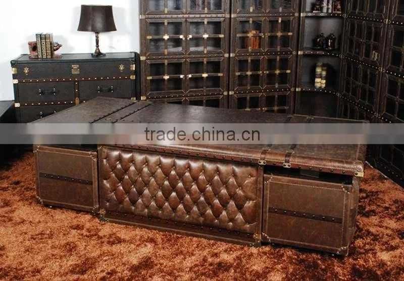 BISINI furniture ,Hot Sale Office Table Executive Ceo Desk Office Desk ,Leather Office Desk, Office Furniture (BF08-0249)