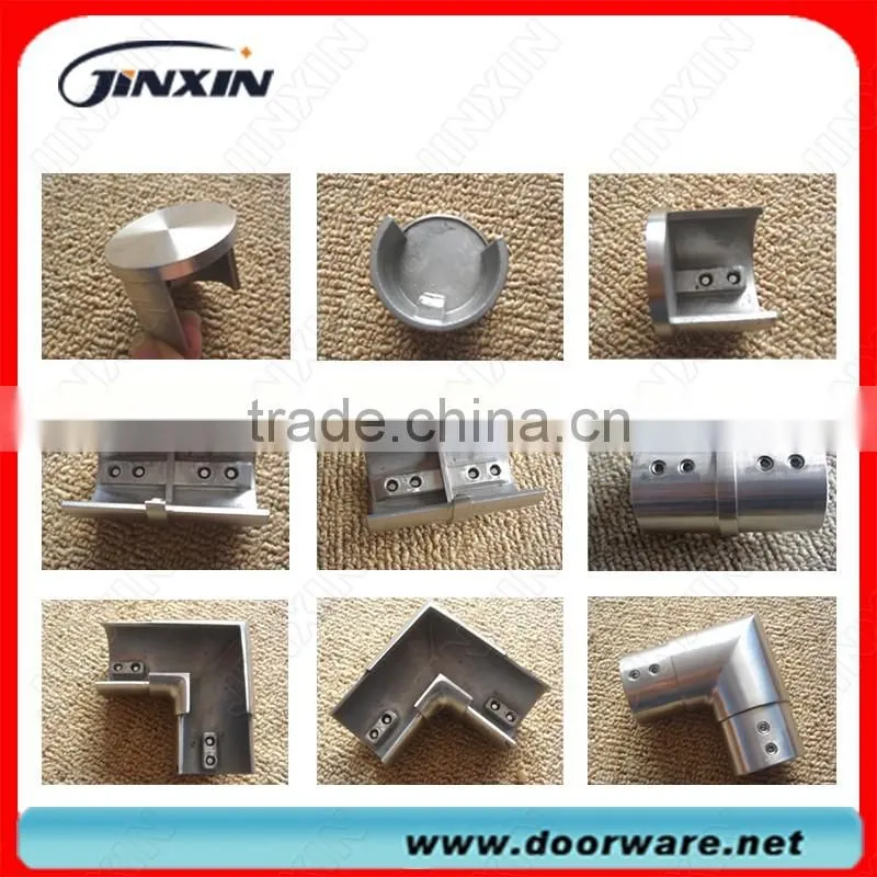 JINXIN Casting Stainless Steel Slot Tube Connector/Channnel Tube Fittings
