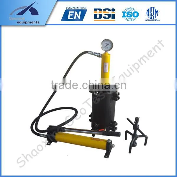 SCC-L L-Box concrete level apparatus