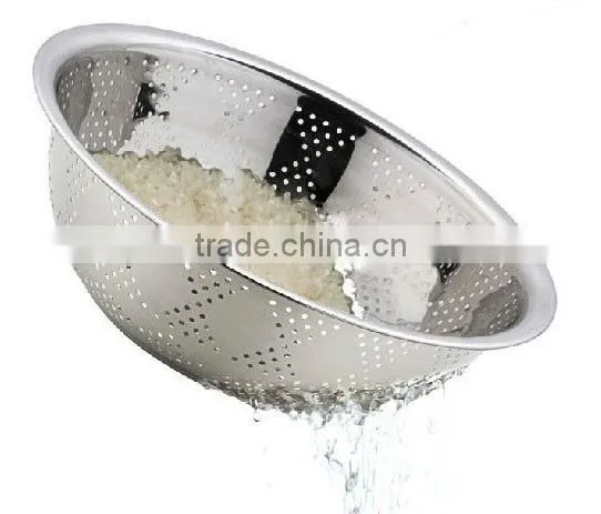 Hot Sale Stainless Steel Vegetable sink Colander Rice Colander
