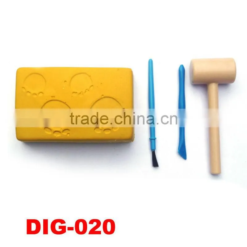 Educational Dinosaur Excavation Kit Toy For Kids