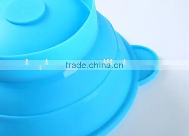 Flexible Microwave Fold Bowl,Silicone Bowl