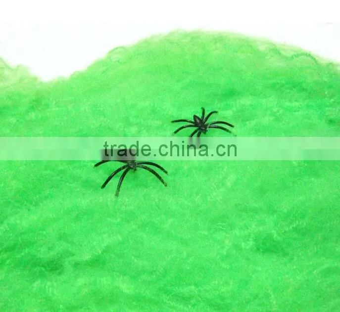 halloween party decorations cobweb with spiders