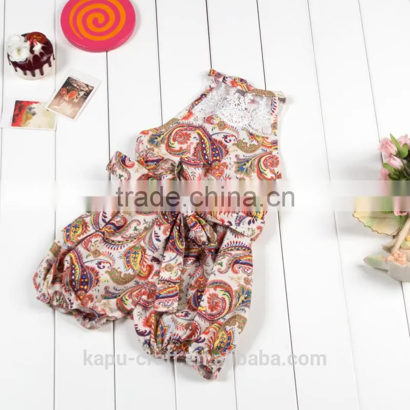 Summer Baby Girls Romper Girls Cute Lace Jumpsuit Costume Wholesale Children Wear