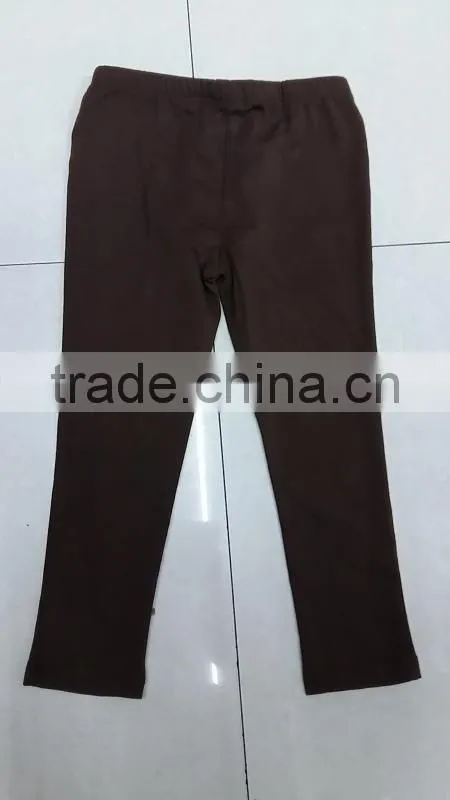 Kid's good quality high elasticity leggings apparel stock lots