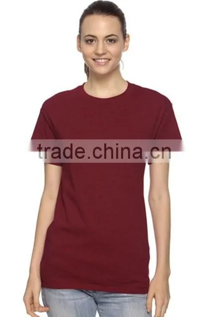 Wholesale european size combed cotton t shirt,unisex t shirt sale 2015 fashion stylish
