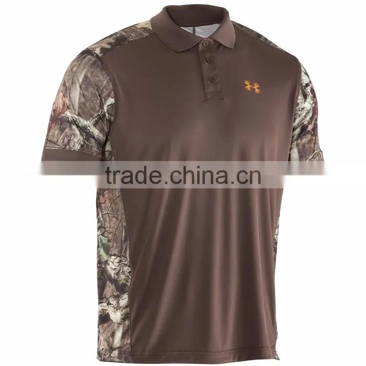 wholesale cheap 100% polyester army polo shirts for men
