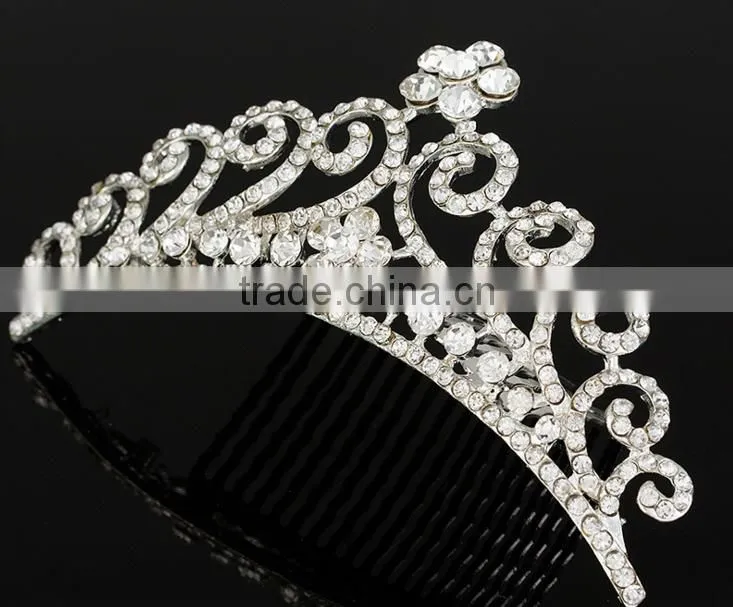 new design pageant crown and trial rhinestone pageant crowns for sale 2016 most popular pageant crowns china