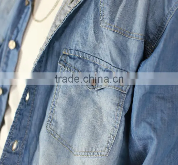 Professional Jeans Manufacturer Casual High Quality Shirt