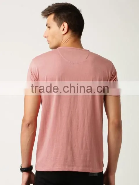 2017 Guangzhou Shandao Garment New Design 180g 100% Cotton Plain Short Sleeve O-Neck Men's T shirt