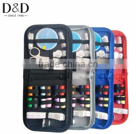 D&D Sewing Zipper Pouch Promotion Gift Sewing Kit set with sewing accessories