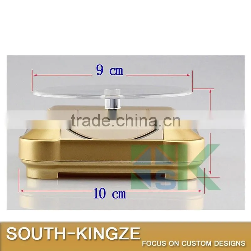 Luxury Watch Solar Power Led Colorful Lighting Display Stand