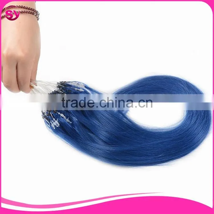 Hot Sale Brazilian Straight Micro Ring Hair Invisible Nano Ring Hair Extensions