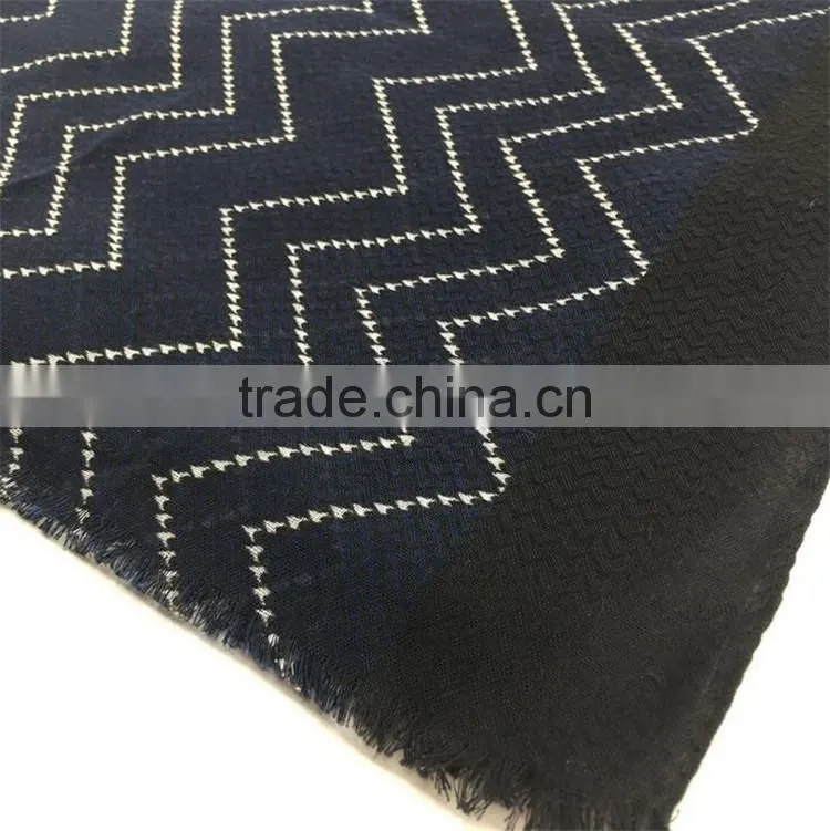 Wave printed women shawl scarf