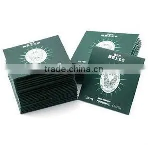 Polishing Superfine Fibre Peach Flannel Fabric Cloth For Silver or Gold Jewelry Polishing Cloth Flannels with Box