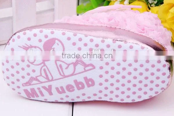 Fashion New Baby Girls First Walkers Flowers Shoes
