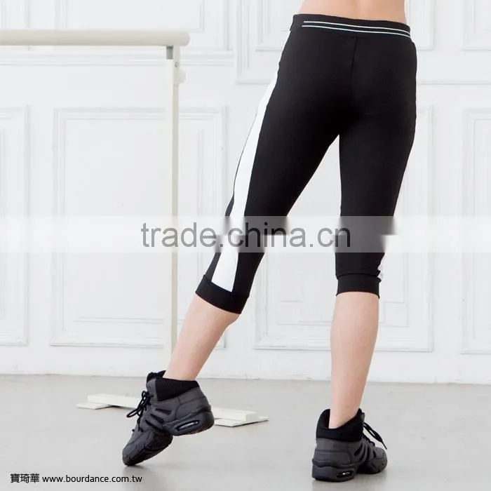 Adult two tone capri pants jogger pants