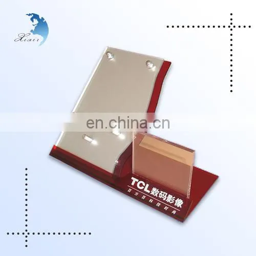 Custom printed creative acrylic tent card holder