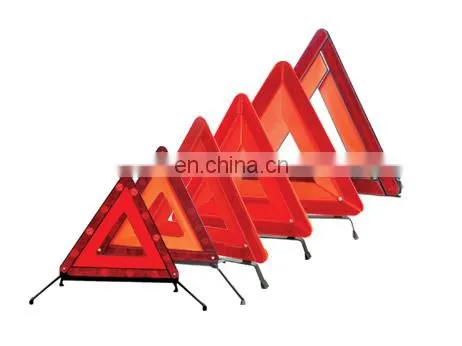 customizable flashing light car emergency triangle