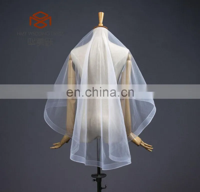 wholesale High quality Wedding Accessories bridal veil organza