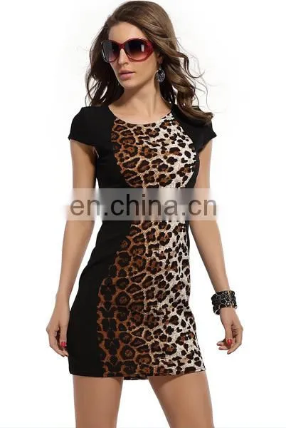 Professional leopard modern rockabilly dress
