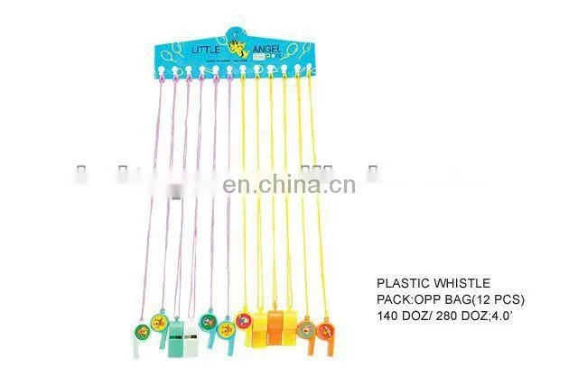 new plastic whistle for children to play