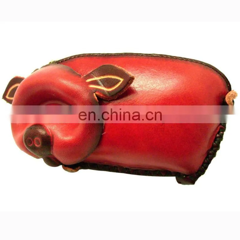 promotional pig coin purse wholesale women genuine leather coin purse MCP-0095