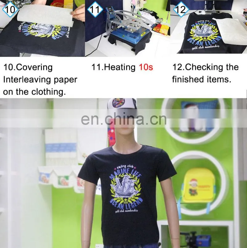 i-transfer dark no cut A4 laser transfer paper