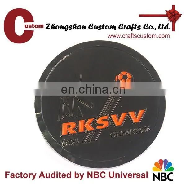 factory price OEM brand blank custom antique silver challenge coin