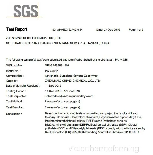 ABS SGS report