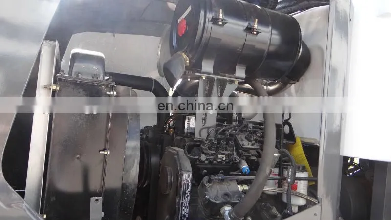 2.0 Ton Mini Loader With Quick Hitch Hydraulic Joystick Wheel Loader Factory