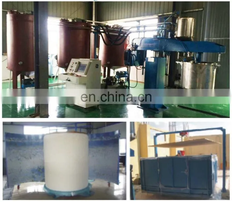 Fully-Auto Batch Foaming Machine For Foam Block Match With Mould