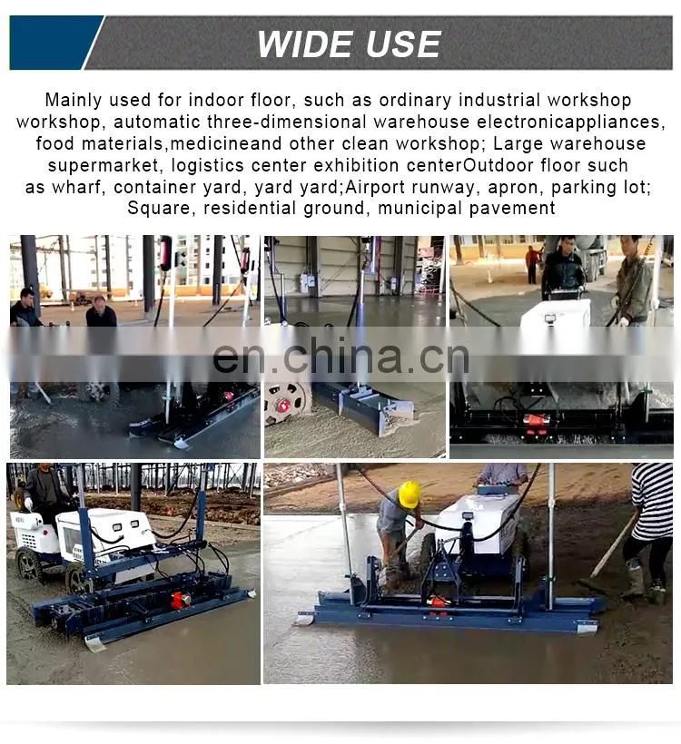 concrete laser leveling machine road paver laser screed concrete for sale