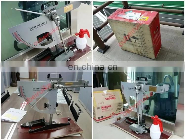 MOUNTED SLIDER FOR PENDULUM SKID TESTER