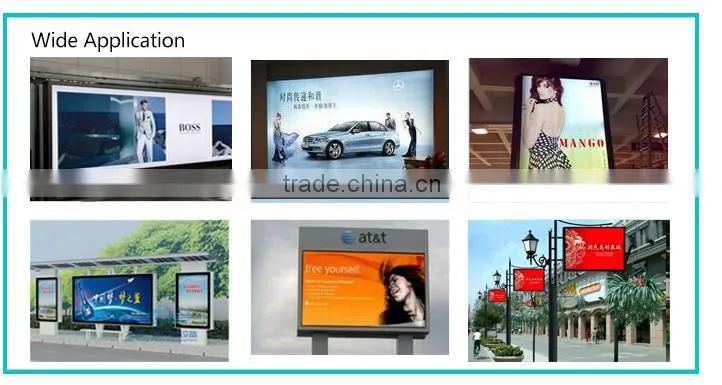 210mic Matte Backlit PET film for water based pigment & dye