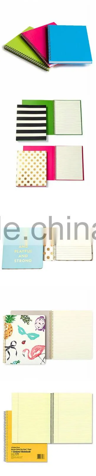 Spiral Journal notebook a4 spiral notebook supplier in China