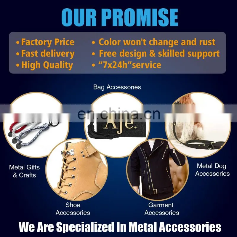 factory manufacture Bag Accessories zinc Belt Buckle Metal D Ring For Handbag dog collars