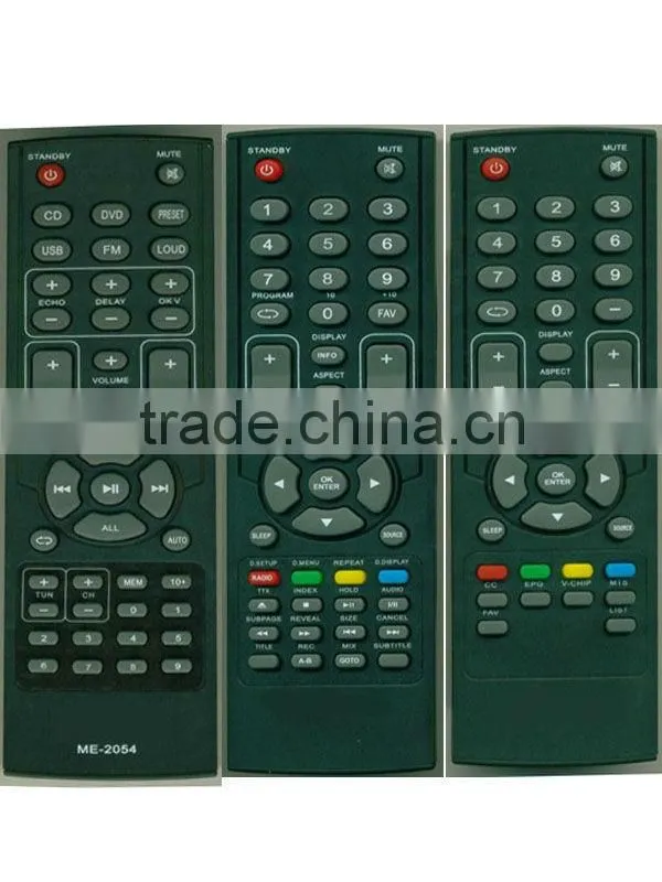Special model with big case and buttons IR TV remote control for Middle-East, EU, Africa, South America market